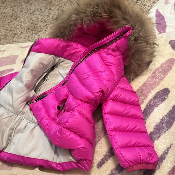 Colmor down/fur coat - Picture 3 of 6